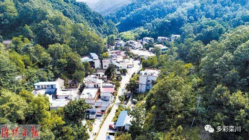 河南欒川縣倉房村咬定生態(tài)脫貧，由賣竹子到賣風景