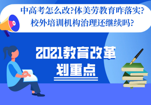 中高考、體美勞、校外培訓(xùn)……2021年這些都要改革！