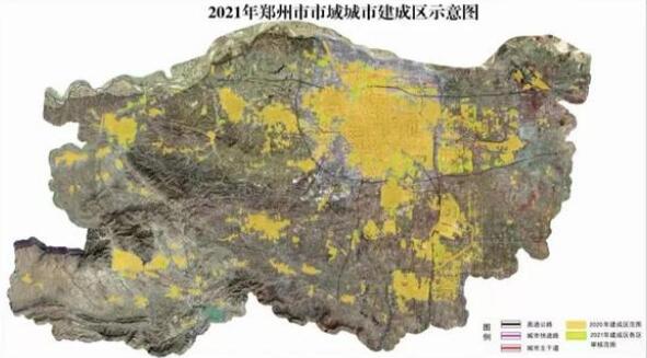 中心城區(qū)城市建成區(qū)面積744.15平方公里 鄭州又“長(zhǎng)大”了