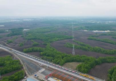 黑龍江：在建最北高寒高鐵正式鋪軌 加速“城際穿梭”進程